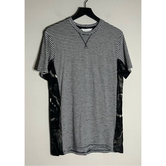 Eleven Paris Mixed Print Short Sleeve Tee Size S - Picture 1 of 12